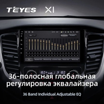 Автомагнитола TEYES для Mitsubishi L200 5 2015-2019, X1, WiFi