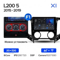 Автомагнитола TEYES для Mitsubishi L200 5 2015-2019, X1, 4G + WiFi