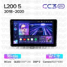 Автомагнитола TEYES для Mitsubishi L200 5 2018-2020, CC3 2K, 3G+32G