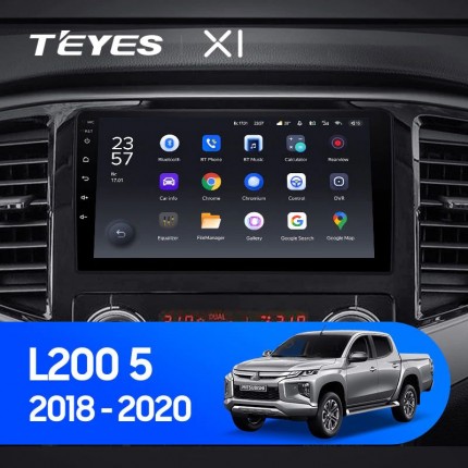 Автомагнитола TEYES для Mitsubishi L200 5 2018-2020, X1, WiFi