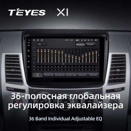 Автомагнитола TEYES для Mitsubishi L200 Pajero Sport 2 2008-2016, X1, WiFi