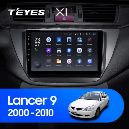 Автомагнитола TEYES для Mitsubishi Lancer 9 2000-2010, X1, 4G + WiFi