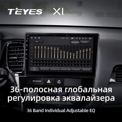 Автомагнитола TEYES для Mitsubishi Outlander 3 2012-2018, X1, WiFi