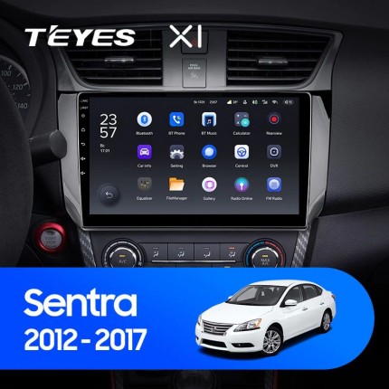 Автомагнитола TEYES для Nissan Sentra 2012-2017, X1, 4G + WiFi