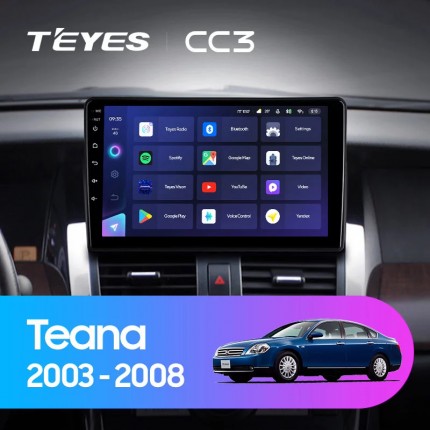 Автомагнитола TEYES для Nissan Teana 2003-2008, CC3,4G+32G