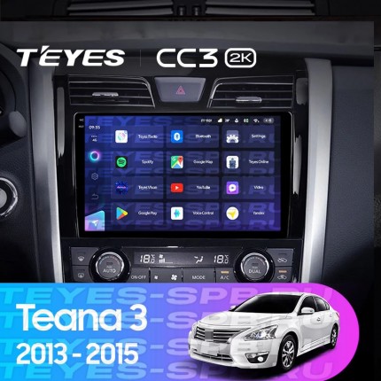 Автомагнитола TEYES для Nissan Teana 3 2013-2015, CC3 2K, 3G+32G