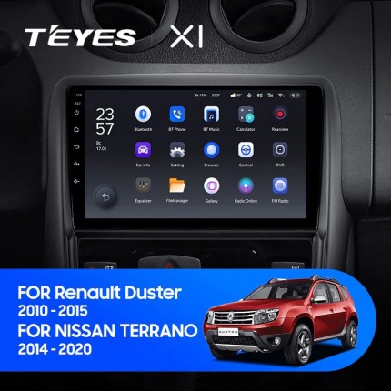 Автомагнитола TEYES для Nissan Terrano 2014-2020, X1, WiFi