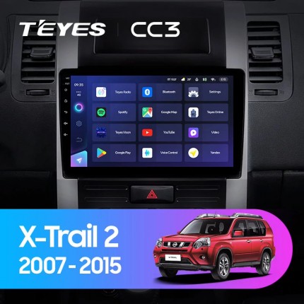 Автомагнитола TEYES для Nissan X-Trail 2 2007-2015, CC3, 4G+32G