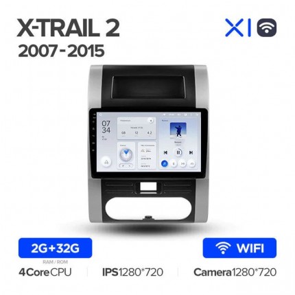 Автомагнитола TEYES для Nissan X-Trail 2 2007-2015, X1, WiFi