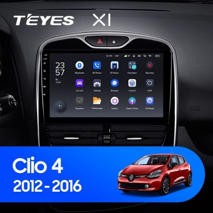 Автомагнитола TEYES для Renault Clio 4 2012-2016, X1, 4G + WiFi