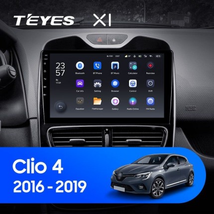 Автомагнитола TEYES для Renault Clio 4 2016-2019, X1, 4G + WiFi