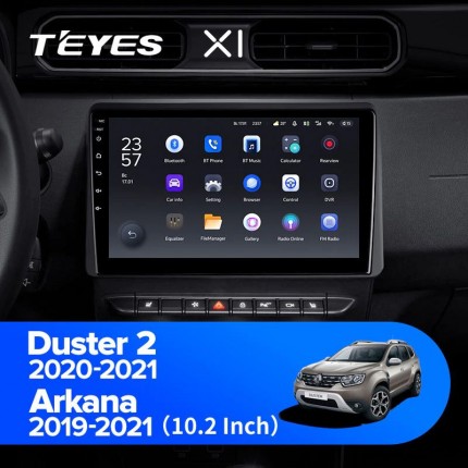 Автомагнитола TEYES для Renault Duster/Arkana 2019, X1, 4G + WiFi