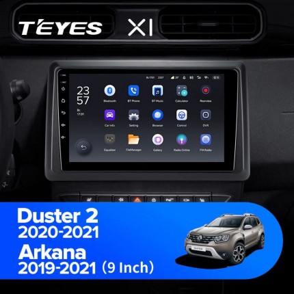 Автомагнитола TEYES для Renault Duster/Arkana 2019, X1, WiFi