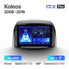 Автомагнитола TEYES для Renault Koleos 2008-2016, CC2 Plus, 3G+32G