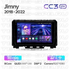 Автомагнитола TEYES для Suzuki Jimny 2018-2020, CC3 2K, 3G+32G