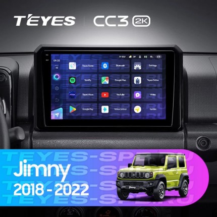 Автомагнитола TEYES для Suzuki Jimny 2018-2020, CC3 2K, 3G+32G