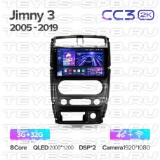 Автомагнитола TEYES для Suzuki Jimny 3 2005-2019, CC3 2K, 3G+32G