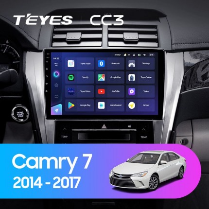 Автомагнитола TEYES для Toyota Camry 7 2014-2017, CC3,4G+32G