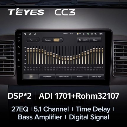 Автомагнитола TEYES для Toyota Corolla 2000-2004, CC3, 4G+32G