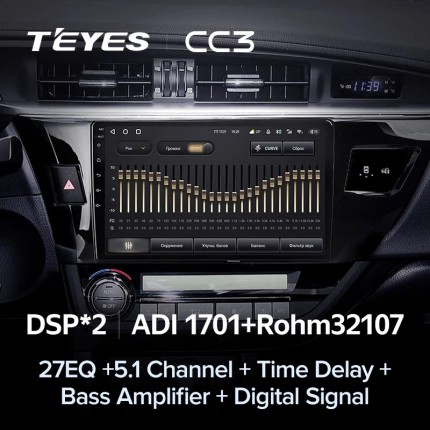 Автомагнитола TEYES для Toyota Corolla 2012-2016, CC3, 4G+32G