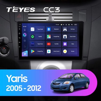 Автомагнитола TEYES для Toyota Yaris 2005-2012, CC3, 4G+32G