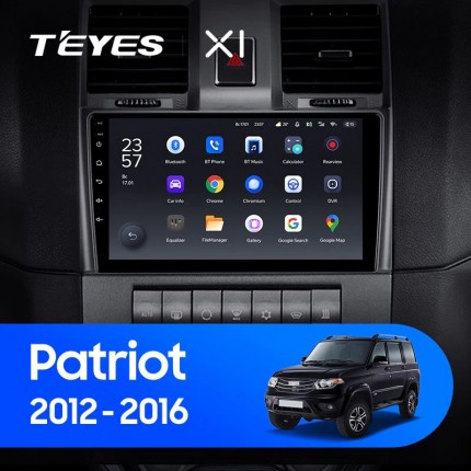 Автомагнитола TEYES для UAZ Patriot 2012-2016, X1, 4G + WiFi