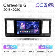 Автомагнитола TEYES для Volkswagen Caravelle 6 2015-2020, CC3 2K, 3G+32G