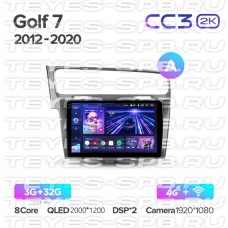Автомагнитола TEYES для Volkswagen Golf 7 2012-2020, CC3 2K, 3G+32G