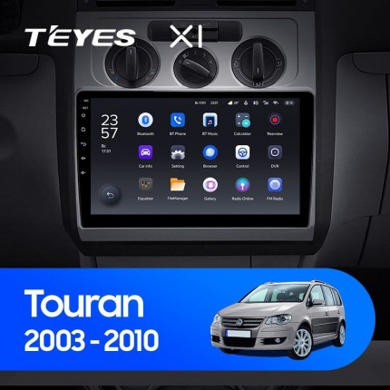 Автомагнитола TEYES для Volkswagen Touran 2003-2010, X1, WiFi