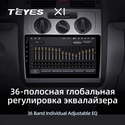 Автомагнитола TEYES для Volkswagen Touran 2003-2010, X1, 4G + WiFi